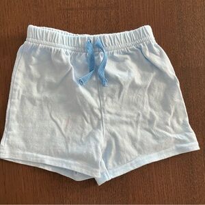 Small Wonders Sky Blue Shorts with Drawstring